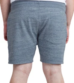 Große Größen|Shorts & Bermudas*BLEND BT Venno Herren Sport- und Freizeit-Bermuda Übergröße bequeme Baumwoll-Sweat-Shorts Große Größen 20714926 ME 194013 Blau