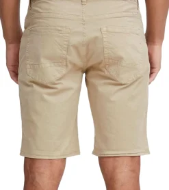 Shorts & Bermudas*BLEND Woven Herren Baumwoll-Shorts kurze Bermuda mit Krempelsaum 20716713 161104 Beige