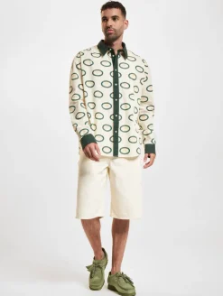 Hemden & Poloshirts*BLKVIS BOC Allover Shirt antikweiß