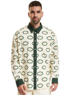 Hemden & Poloshirts*BLKVIS BOC Allover Shirt antikweiß