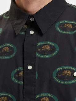 Hemden & Poloshirts*BLKVIS BOC Allover Shirt schwarz