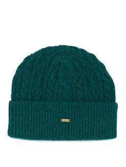 Caps & Mützen*BLKVIS Cable Strickmütze Mützen jägergrün