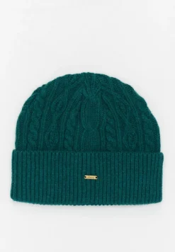 Caps & Mützen*BLKVIS Cable Strickmütze Mützen jägergrün