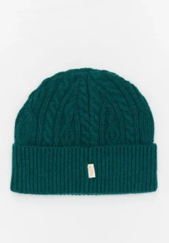 Caps & Mützen*BLKVIS Cable Strickmütze Mützen jägergrün