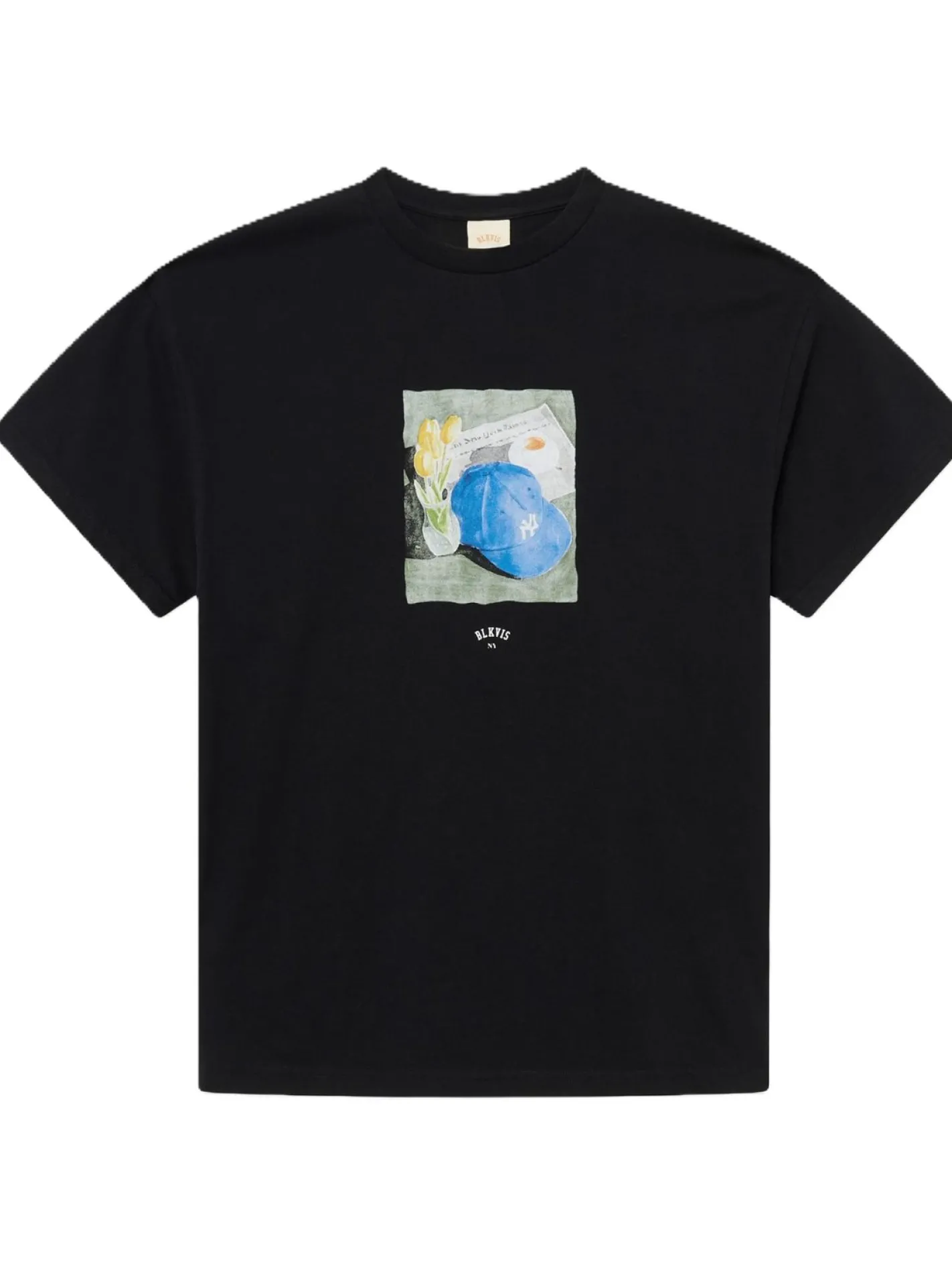 T-Shirts & Tank Tops*BLKVIS NY Sunrise Sips T-Shirts schwarz