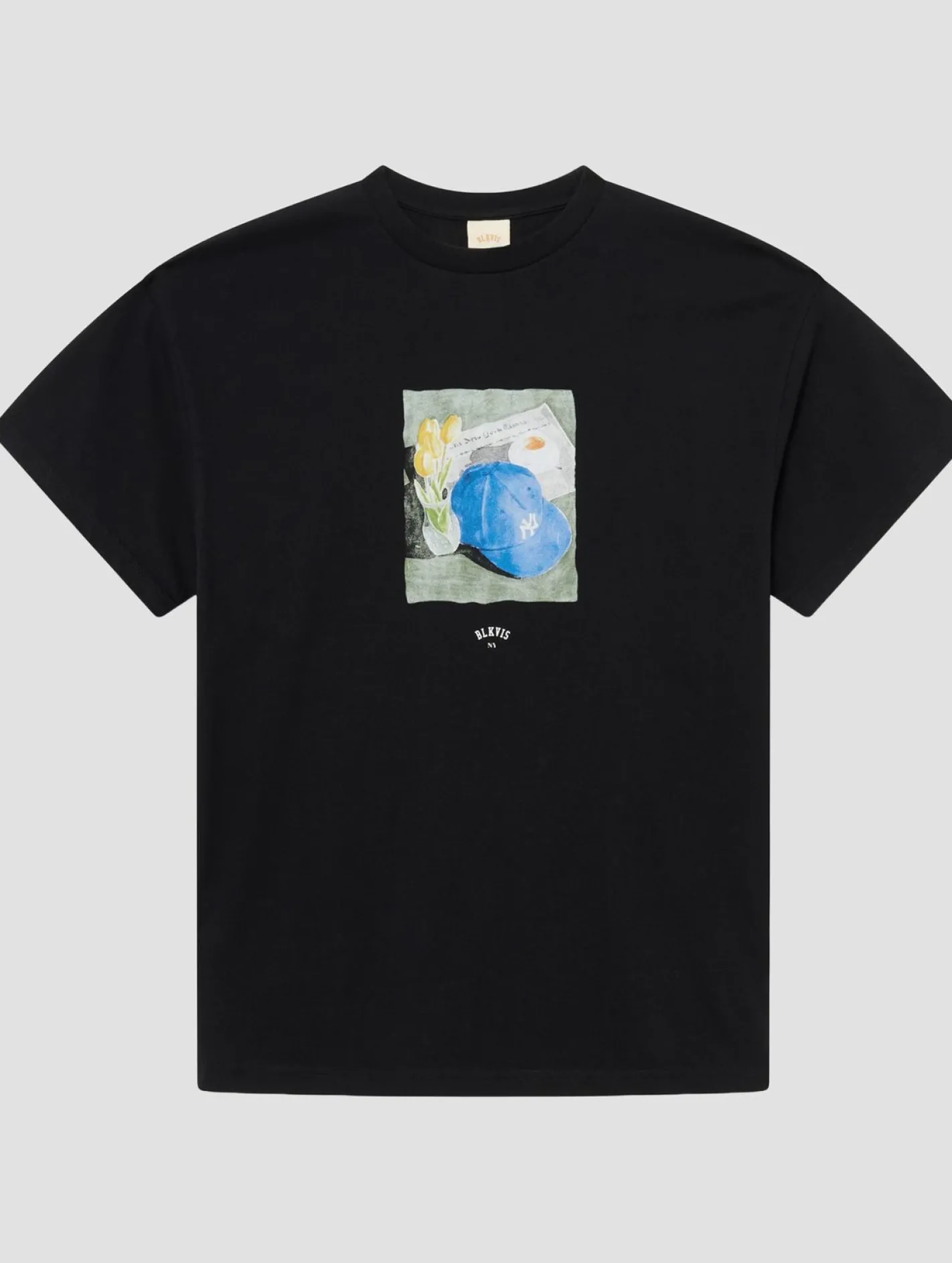 T-Shirts & Tank Tops*BLKVIS NY Sunrise Sips T-Shirts schwarz