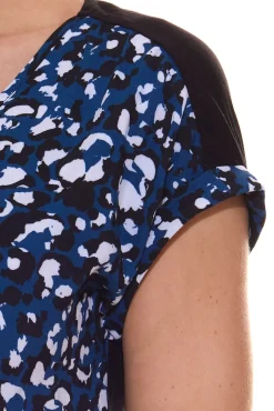 Tops & T-Shirts*BOYSEN´S Damen Shirtbluse luftiges Sommer-Shirt mit schlichtem Rücken 96935859 Blau