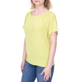 Tops & T-Shirts*BOYSEN´S Damen T-Shirt modisches Sommer-Shirt Kurzarm-Shirt 29563143 Grün