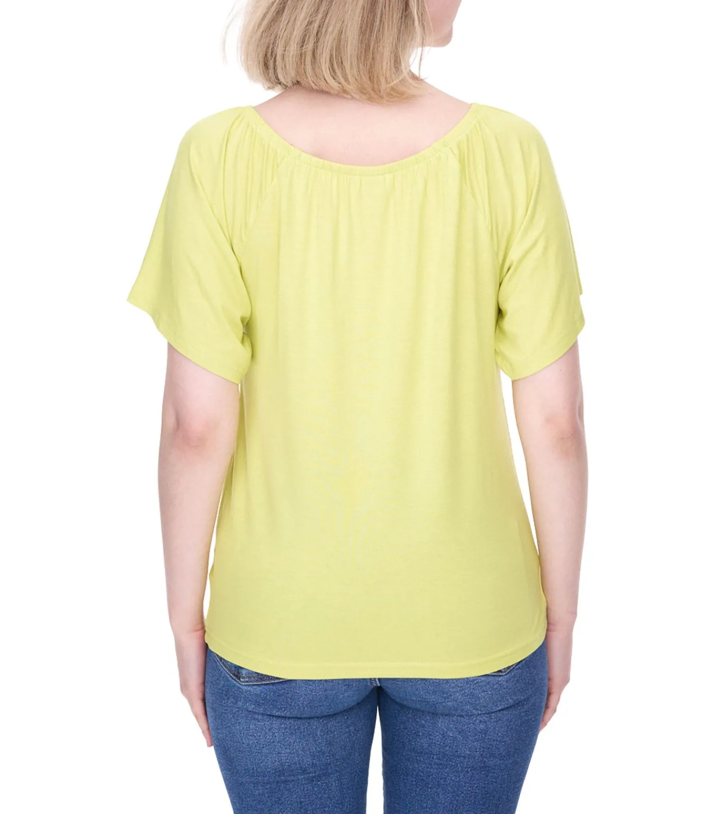 Tops & T-Shirts*BOYSEN´S Damen T-Shirt modisches Sommer-Shirt Kurzarm-Shirt 29563143 Grün