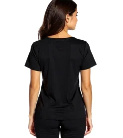 Tops & T-Shirts*bruno banani Damen T-Shirt mit seitlicher Raffung Sommer-Shirt Party 15333800 Schwarz
