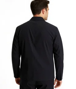 Hemden & Poloshirts|Jacken & Mäntel*bruno banani Herren Overshirt-Jacke mit Brusttaschen dünne Jacke 77573007 Schwarz