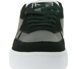 Turnschuhe & Sneaker*Calvin Klein Sneaker modische Echtleder-Schuhe mit Logo auf den Außenseiten elegante Turn-Schuhe YM0YM01153 0GM Schwarz