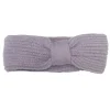 Caps & Mützen*CAPELLI NEW YORK Strick-Stirnband mit Knoten Winter-Stirnband Kopfbedeckung 4557 8343 Lila
