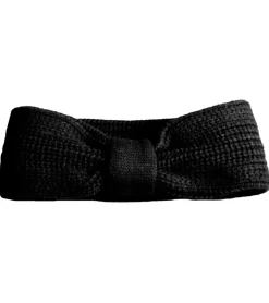 Caps & Mützen*CAPELLI NEW YORK Strick-Stirnband mit Knoten Winter-Stirnband Kopfbedeckung oder Schwarz Lila