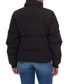 Mäntel & Jacken*CARS JEANS Caley nachhaltige Damen gesteppte Alltags-Jacke mit Stehkragen Puffer-Jacke Herbst-Jacke Stepp-Jacke 6407601 Schwarz