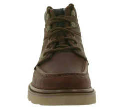 Stiefel & Boots*CATERPILLAR Byron Herren Stiefel aus Vollnarbenleder Winter-Boots mit Knöchelpolster P723602 Braun