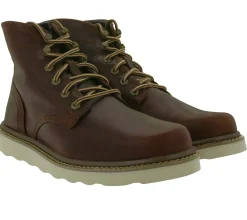Stiefel & Boots*CATERPILLAR Chronicle Herren Echtleder-Schuhe Winter-Schuhe Schnür-Schuhe Herbst-Boots P724972 Braun