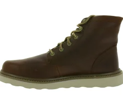 Stiefel & Boots*CATERPILLAR Chronicle Herren Echtleder-Schuhe Winter-Schuhe Schnür-Schuhe Herbst-Boots  P724972 Braun