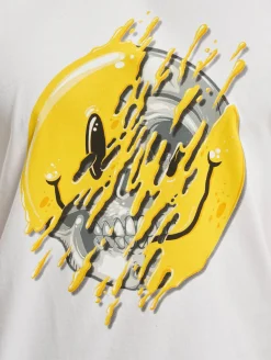 T-Shirts & Tank Tops*CAYLER & SONS  ACID SMILE Tee weiß/mc