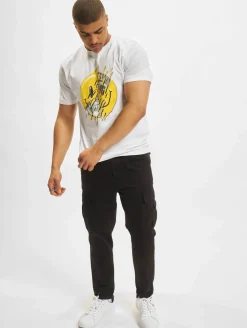 T-Shirts & Tank Tops*CAYLER & SONS  ACID SMILE Tee weiß/mc