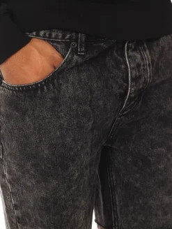 Shorts & Bermudas*CAYLER & SONS ALLDD Raw Edge Denim Shorts Shorts Schwarz