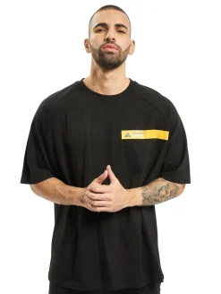 T-Shirts & Tank Tops*CAYLER & SONS BL MNTN Box Tee schwarz/gelb