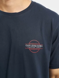 T-Shirts & Tank Tops*CAYLER & SONS CL Known Tee marineblau/mc