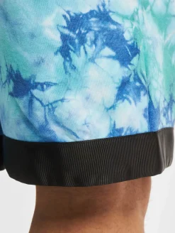 Shorts & Bermudas*CAYLER & SONS  Csbl Meaning Of Life Tie Dye Sweat Shorts weiß/blau