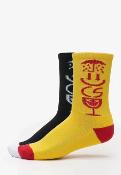 Strümpfe & Socken|Unterwäsche & Socken*CAYLER & SONS  Iconic Icons Socken 2er-Pack schwarz/gelb