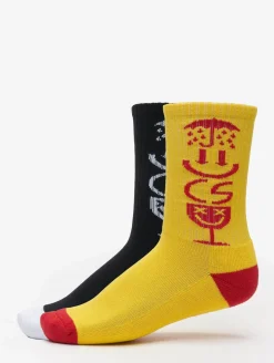 Strümpfe & Socken|Unterwäsche & Socken*CAYLER & SONS  Iconic Icons Socken 2er-Pack schwarz/gelb