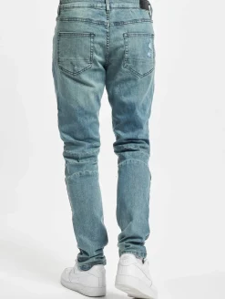 Jeans & Hosen*CAYLER & SONS Panel-Jeanshose in Distressed-Mid-Blue