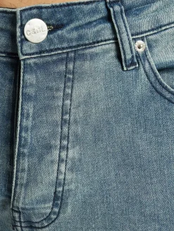 Jeans & Hosen*CAYLER & SONS Panel-Jeanshose in Distressed-Mid-Blue