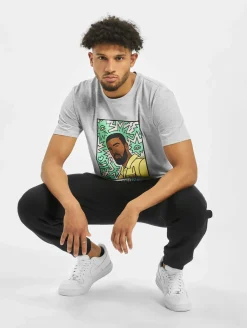 T-Shirts & Tank Tops*CAYLER & SONS WL Northern Lines Tee hellgrau/mc