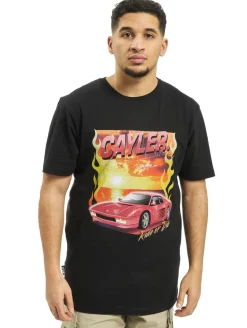 T-Shirts & Tank Tops*CAYLER & SONS  WL Roise Or Fly Tee schwarz/mc