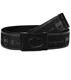 Gürtel*Champion Gewebe-Gürtel für Damen und Herren Steckschnallen-Gürtel Alltags-Gürtel Stoff-Gürtel in Oliv-Grün oder Schwarz mit verschiedenen Details Steckschnalle Olivgrün/Orange