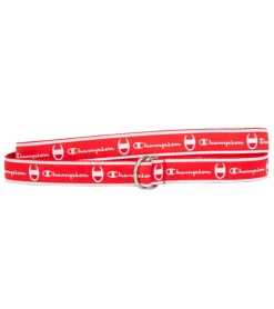 Gürtel*Champion Gürtel für Damen und Herren mit Marken-Logo Alltags-Gürtel 150cm CH3004BFFN1-105 Schwarz/Weiß