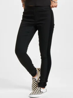 Hosen & Jeans*CHEAP MONDAY High Spray Fail Schwarzer Schlauch Schwarz