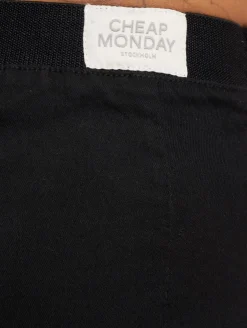 Hosen & Jeans*CHEAP MONDAY High Spray Fail Schwarzer Schlauch Schwarz