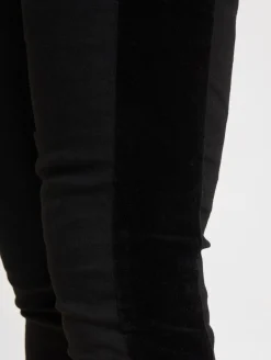 Hosen & Jeans*CHEAP MONDAY High Spray Fail Schwarzer Schlauch Schwarz