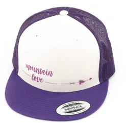 Caps & Mützen*Chillaz Damen oder Herren Basecaps Mountain Love Cap Violett
