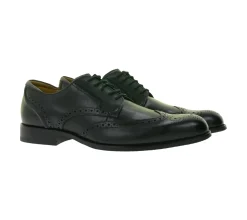 Schnürschuhe & Halbschuhe*Clarks Arlo Limit Brogue Herren Echtleder-Schuhe Budapester Business-Schuhe Anzug-Schuhe Schnür-Schuhe 26171452 Schwarz