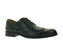 Schnürschuhe & Halbschuhe*Clarks Arlo Limit Brogue Herren Echtleder-Schuhe Budapester Business-Schuhe Anzug-Schuhe Schnür-Schuhe 26171452 Schwarz