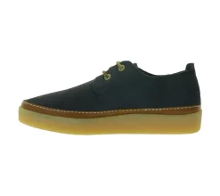 Schnürschuhe & Halbschuhe*Clarks Clarkwood Low Herren Schnür-Schuhe Echtleder Halb-Schuhe mit Wechselfußbett 26176867 Dunkelblau