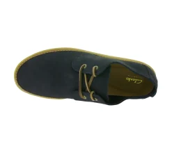 Schnürschuhe & Halbschuhe*Clarks Clarkwood Low Herren Schnür-Schuhe Echtleder Halb-Schuhe mit Wechselfußbett 26176867 Dunkelblau