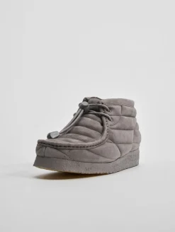 Boots & Stiefel*Clarks Originals Wallabee Stiefel grau