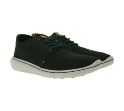 Schnürschuhe & Halbschuhe*Clarks Step Urban Mix Herren Schnür-Schuhe Mesh Sneaker mit Cushion Soft Sohle 26138178 Schwarz
