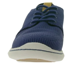 Schnürschuhe & Halbschuhe*Clarks Step Urban Mix Herren Schnür-Schuhe Mesh Sneaker mit Cushion Soft Sohle 26138175 Dunkelblau