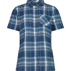 Poloshirts & Blusen*Campagnolo CMP Damen Blusen Bluse Blau