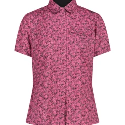 Poloshirts & Blusen*Campagnolo CMP Damen Blusen Bluse Rosa