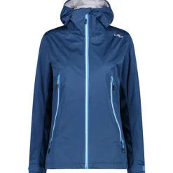Camping & Outdoor|Mäntel & Jacken*Campagnolo CMP Damen Hardshelljacken Regenjacken Hoodie Jacke Blau